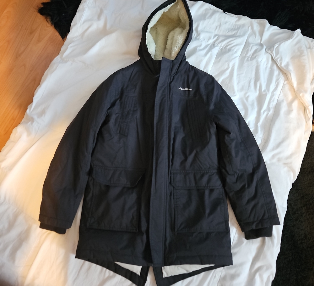 Eddie Bauer Cream Fleece Jacket